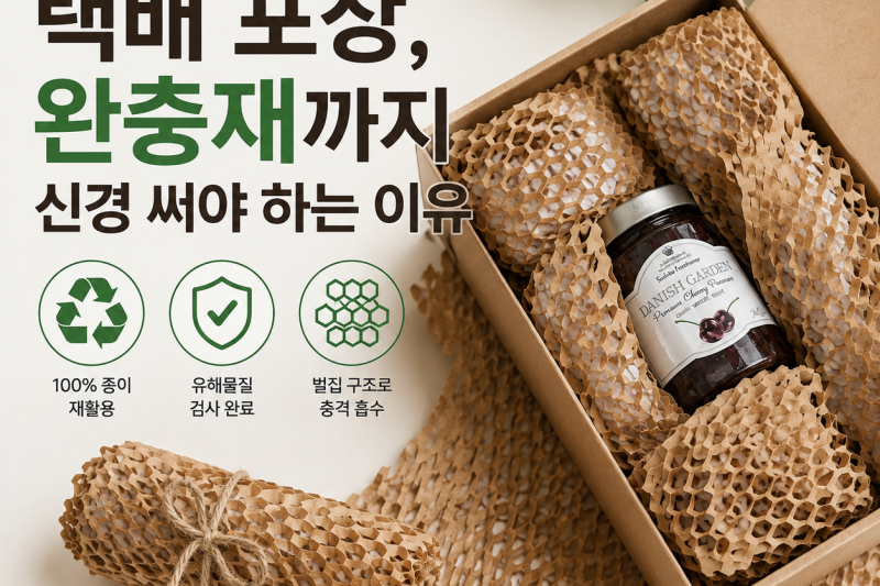 종이 완충재를 써야하는 이유에 대한 썸네일