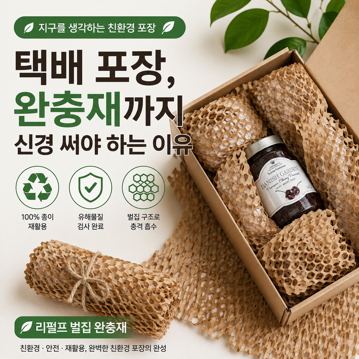 종이 완충재를 써야하는 이유에 대한 썸네일